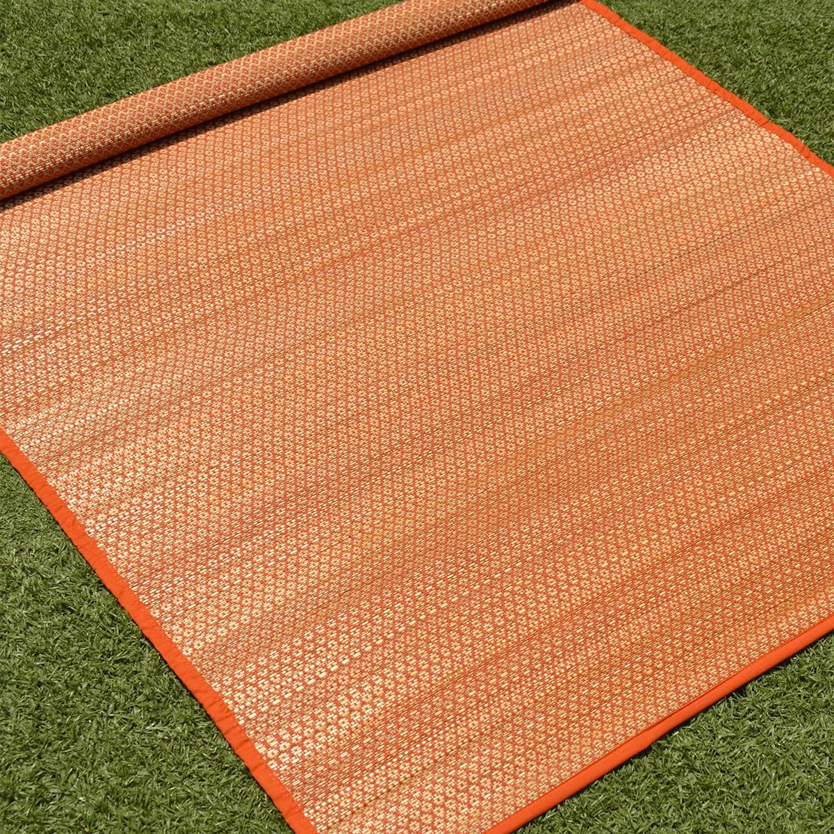 Madurkathi Floor Mat (3ft x 6ft) – Mats & Rugs on Brown Living™. SKU: MKBMAT006A. Img 1.