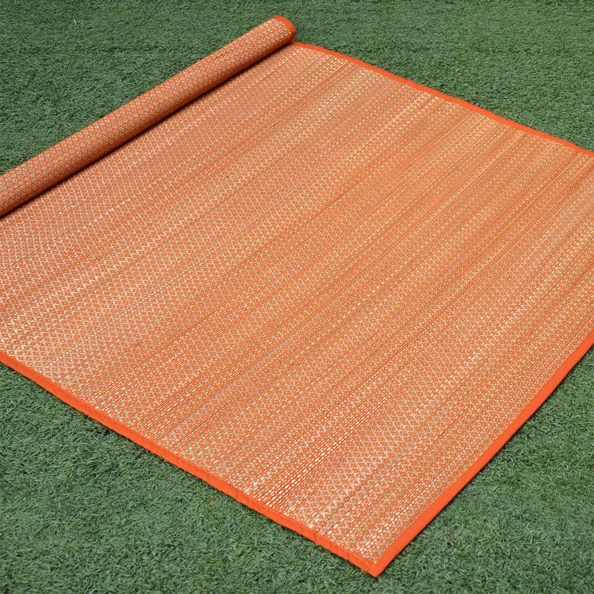 Madurkathi Floor Mat (3ft x 6ft) – Mats & Rugs on Brown Living™. SKU: MKBMAT006A. Img 5.