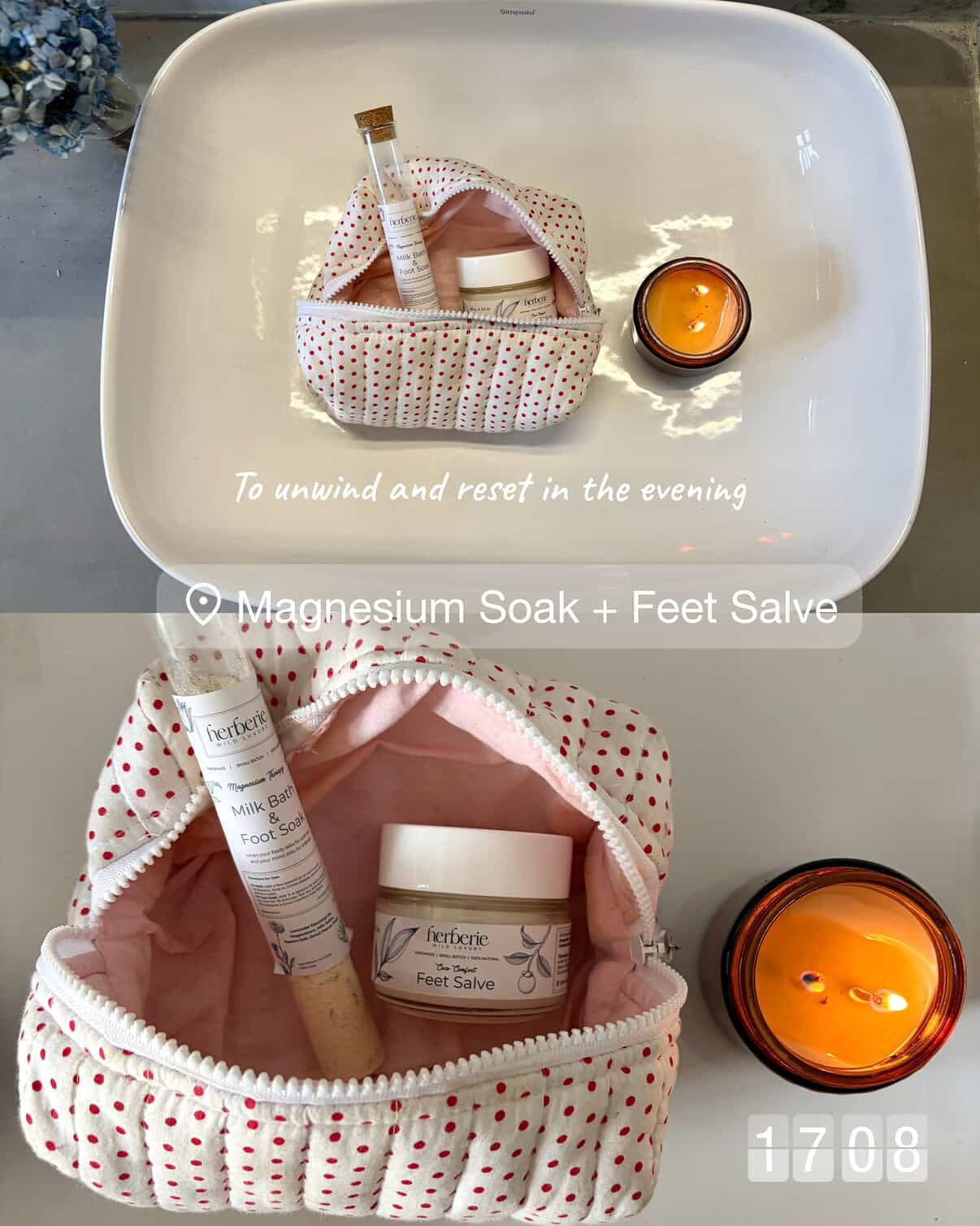 Magnesium Therapy Foot & Bath Soak | Deep Relaxation – Foot Soak on Brown Living™. SKU: MTFS-66. Img 3.