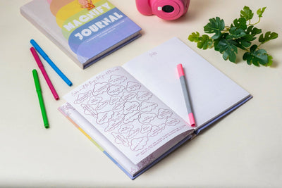 Magnify Journal for Adults – Personal Development & Reflection – Notebooks & Notepads on Brown Living™. SKU: MAG - FA. Img 3.