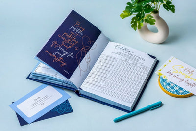 Magnify Journal for Adults – Self Growth & Mindfulness Writing – Notebooks & Notepads on Brown Living™. SKU: MAG - AJ. Img 1.