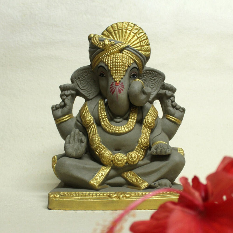 Maharaja Ganesh | Eco - friendly Ganesha | Verified Sustainable by Brown Living™