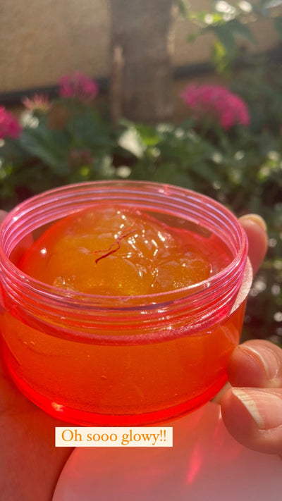 Maharani Glow Gel – Face Moisturizer on Brown Living™. SKU: AM3. Img 3.