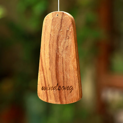 MALHAR Sound of Joy – Hand - Tuned Wind Chime – Windchimes & Dreamcatchers by Wind Song available on Brown Living™. . SKU: Code4. Img 3.