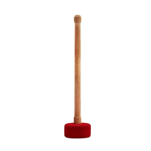 Mallet Long Red - 11 inch - Soft Head | Verified Sustainable by Brown Living™