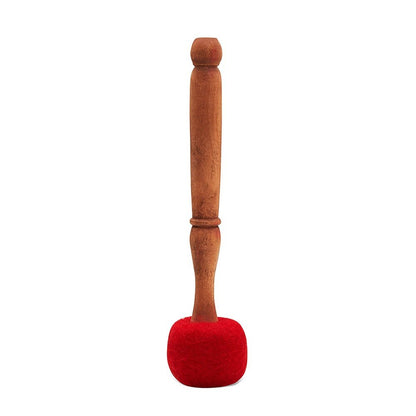 Mallet Long Red - 9inches - Soft Head | Verified Sustainable by Brown Living™
