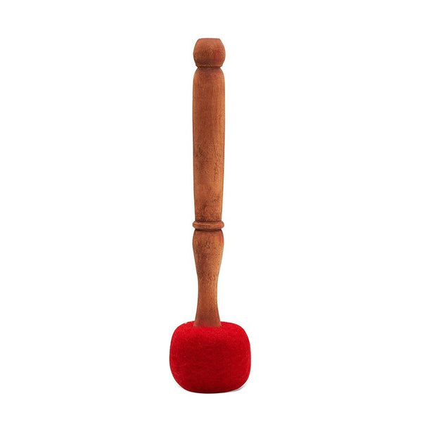 Mallet Long Red - 9inches - Soft Head | Verified Sustainable by Brown Living™