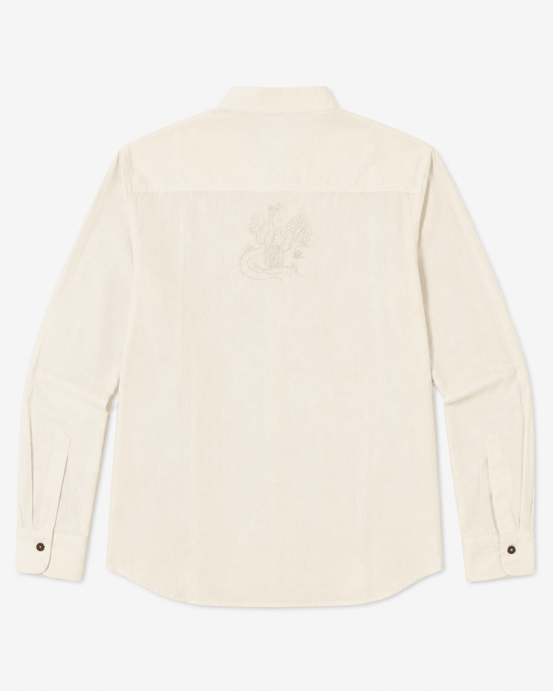 Mandarin Collar Pullover Shirt – Minimalist Style with Modern Comfort – Womens Shirt on Brown Living™. SKU: ACB2026003. Img 2.