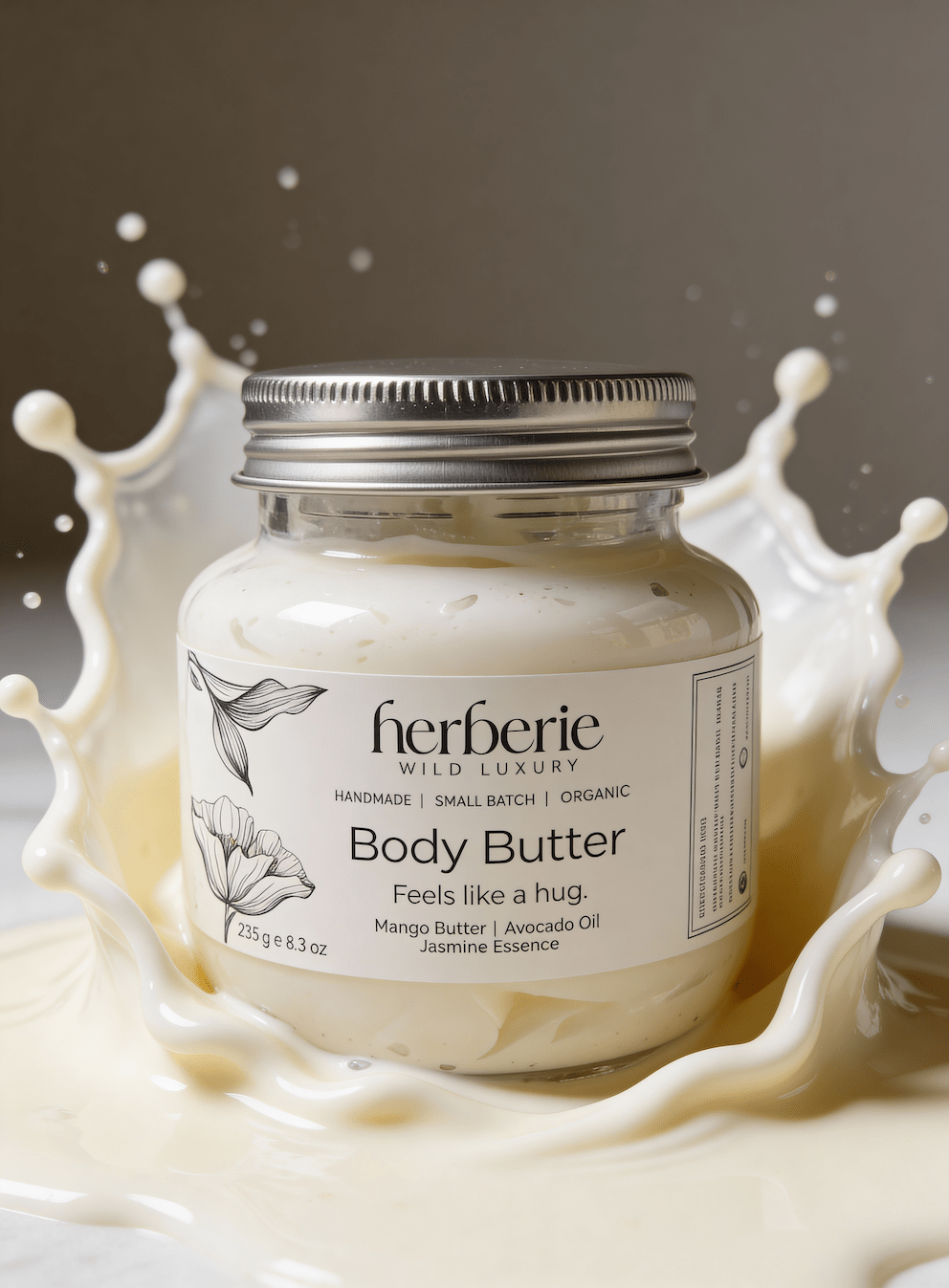 Mango & Jasmine Organic Body Butter | Deep Moisture Care – Body Butter on Brown Living™. SKU: MJBB-100. Img 8.