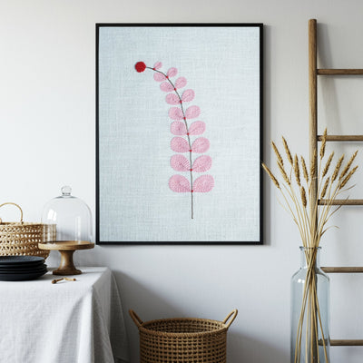 Manomay Pushp Wall Art – Unframed 12x6 Inch Spiritual Home Decor – Wall Decor on Brown Living™. SKU: UD00000241. Img 1.