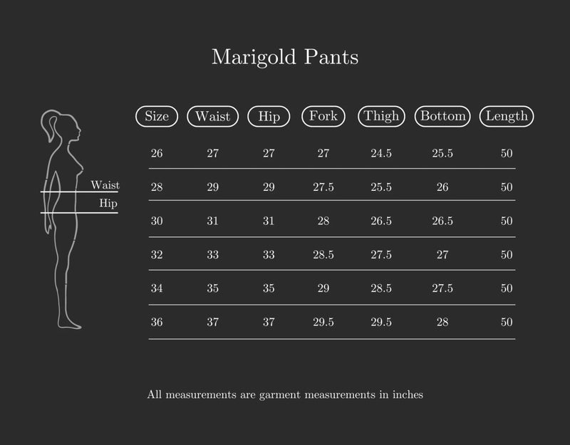 Marigold Pants - Brown - Hemp Tencel | Verified Sustainable by Brown Living™