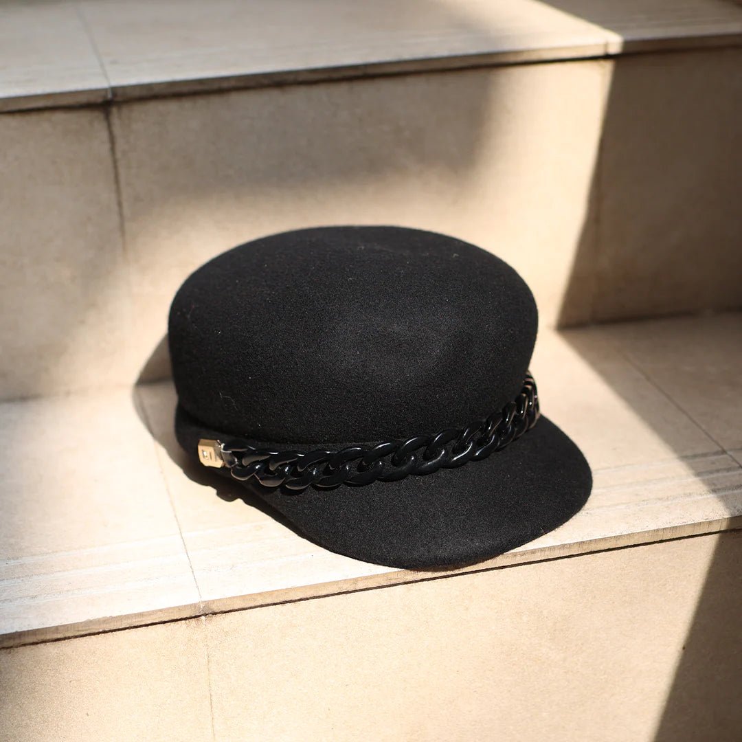 Marina Wool Hat | Elegant Winter Hat For Women & Men | Warm & Stylish – Mens Hat on Brown Living™. SKU: MBNL005006. Img 1.