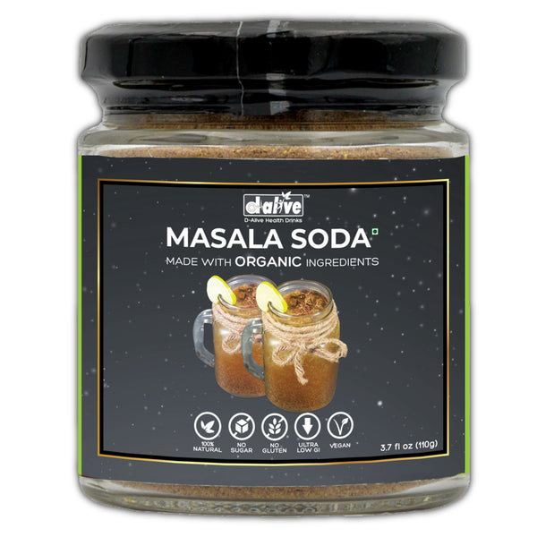Sugar- Free Masala Soda Instant Drink Premix-110g