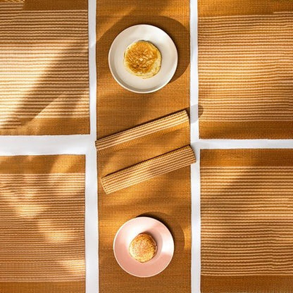 Masland Placemats & Runner Set - (Set of 7) – Table Linens on Brown Living™. SKU: MKMASS009D. Img 8.