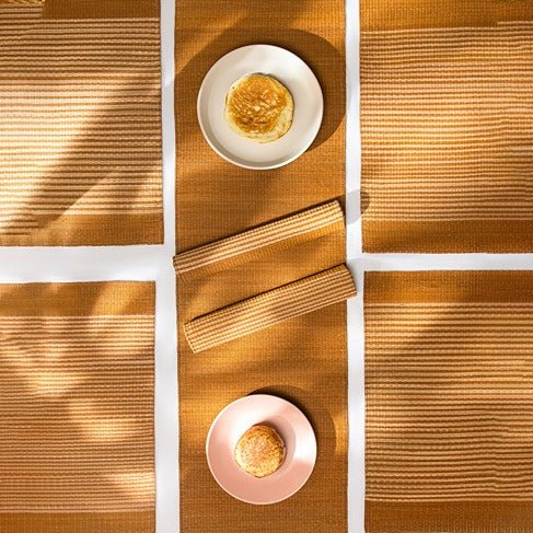 Masland Placemats & Runner Set - (Set of 7) – Table Linens on Brown Living™. SKU: MKMASS009D. Img 8.