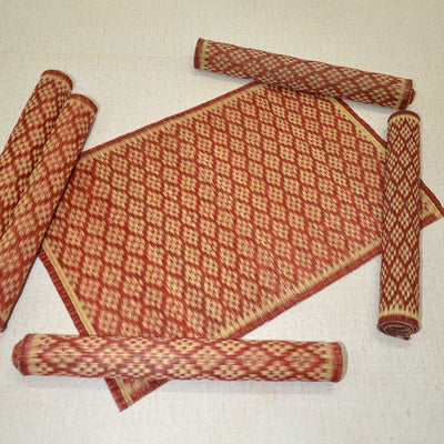 Masland Placemats - (Set of 6) – Table Linens on Brown Living™. SKU: MKMMAT012A - n. Img 3.