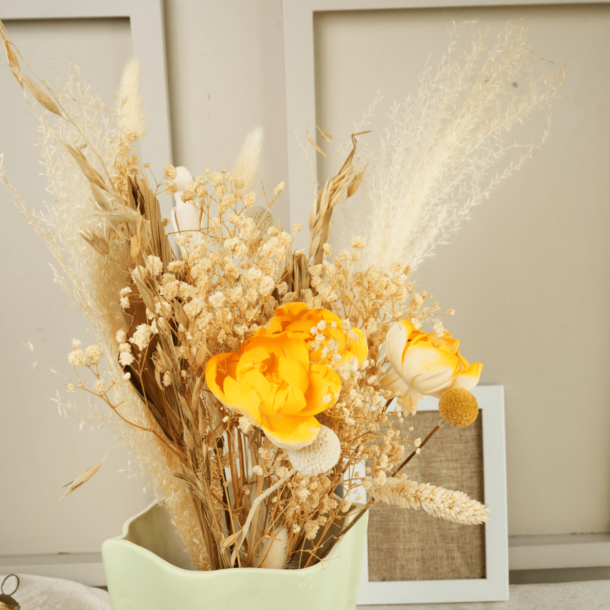 Matcha Muse Sculpted Vase | Green Artistic Decorative Vase – Vases on Brown Living™. SKU: V-402. Img 8.