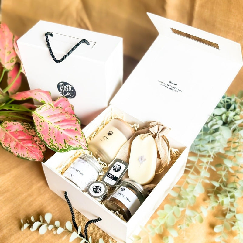 Me Time Gift Box - Indulgent Self - Care Essentials | Verified Sustainable by Brown Living™