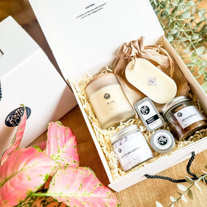 Me Time Gift Box - Indulgent Self - Care Essentials | Verified Sustainable by Brown Living™