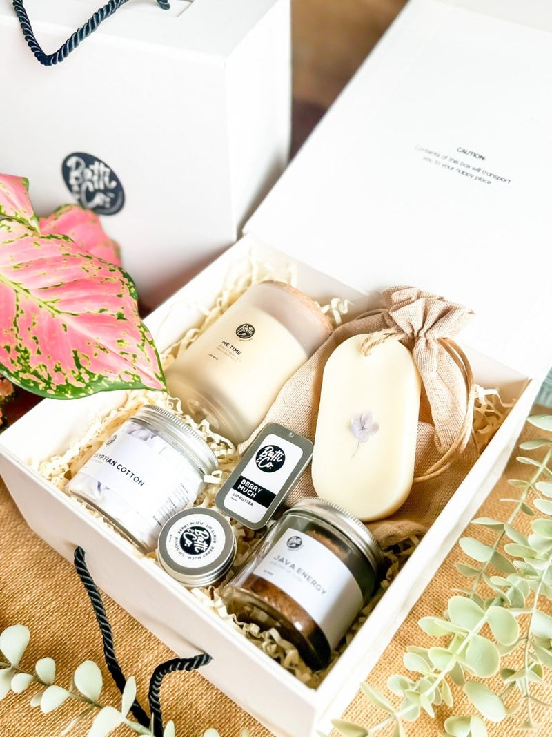 Me Time Gift Box - Indulgent Self - Care Essentials | Verified Sustainable by Brown Living™