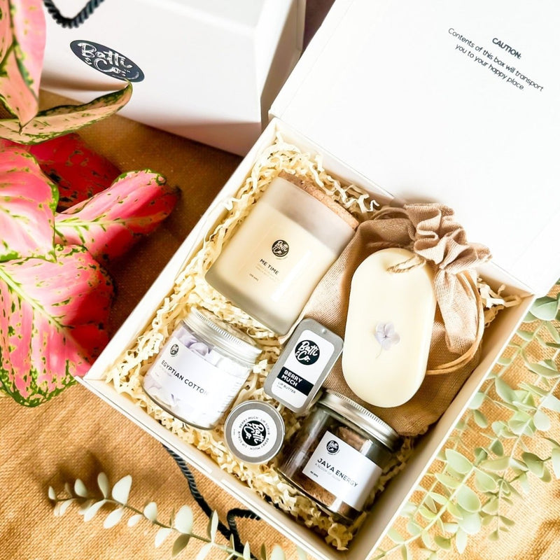 Me Time Gift Box - Indulgent Self - Care Essentials | Verified Sustainable by Brown Living™