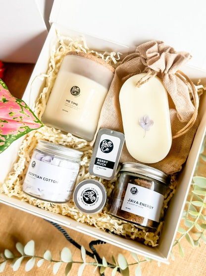 Me Time Gift Box - Indulgent Self - Care Essentials | Verified Sustainable by Brown Living™