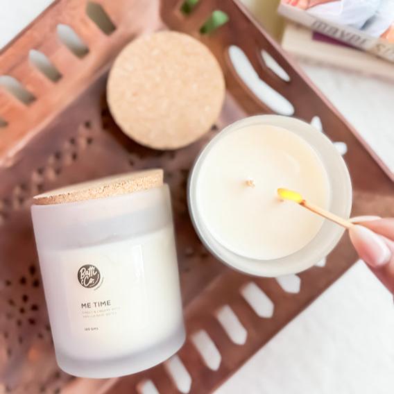 Me Time Soy Candle - Pack of 1 | Verified Sustainable Candles & Fragrances on Brown Living™