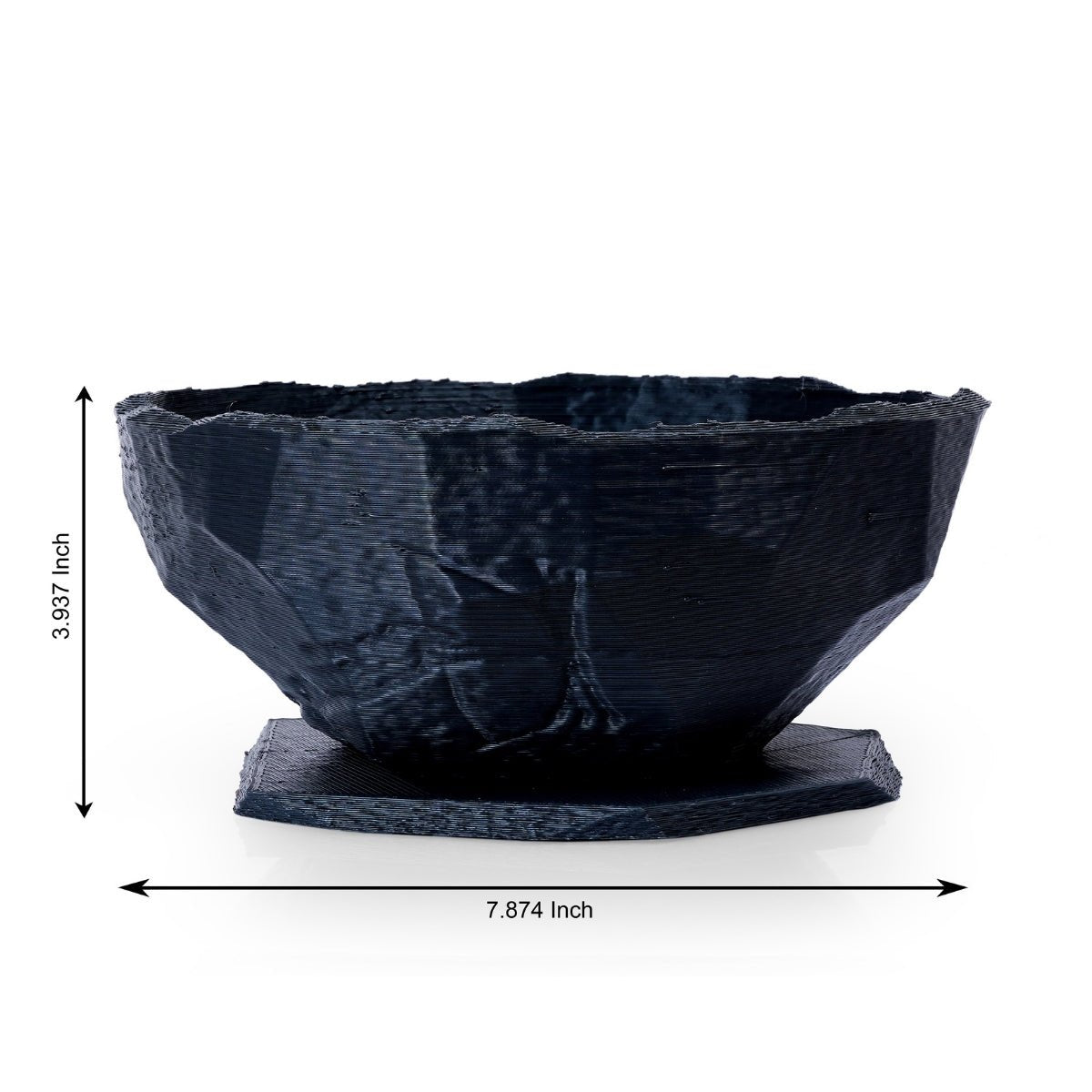 Medieval Remnant Plant - Based Simple Grey Bowl – Home Decor on Brown Living™. SKU: MEREEDPLGRA013. Img 4.
