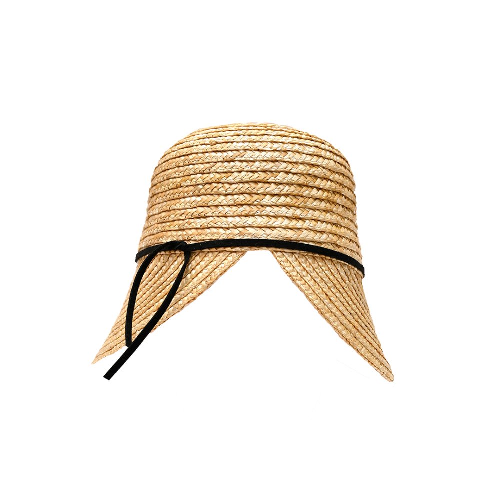 Mediterranean Straw Cap | Lightweight Summer Cap For Travel & Outdoor – Womens Hat on Brown Living™. SKU: MBNL004008. Img 4.