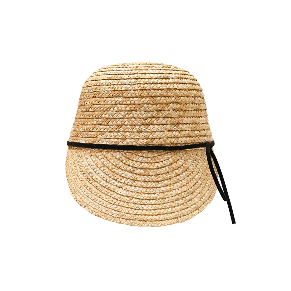 Mediterranean Straw Cap | Lightweight Summer Cap For Travel & Outdoor – Womens Hat on Brown Living™. SKU: MBNL004008. Img 1.