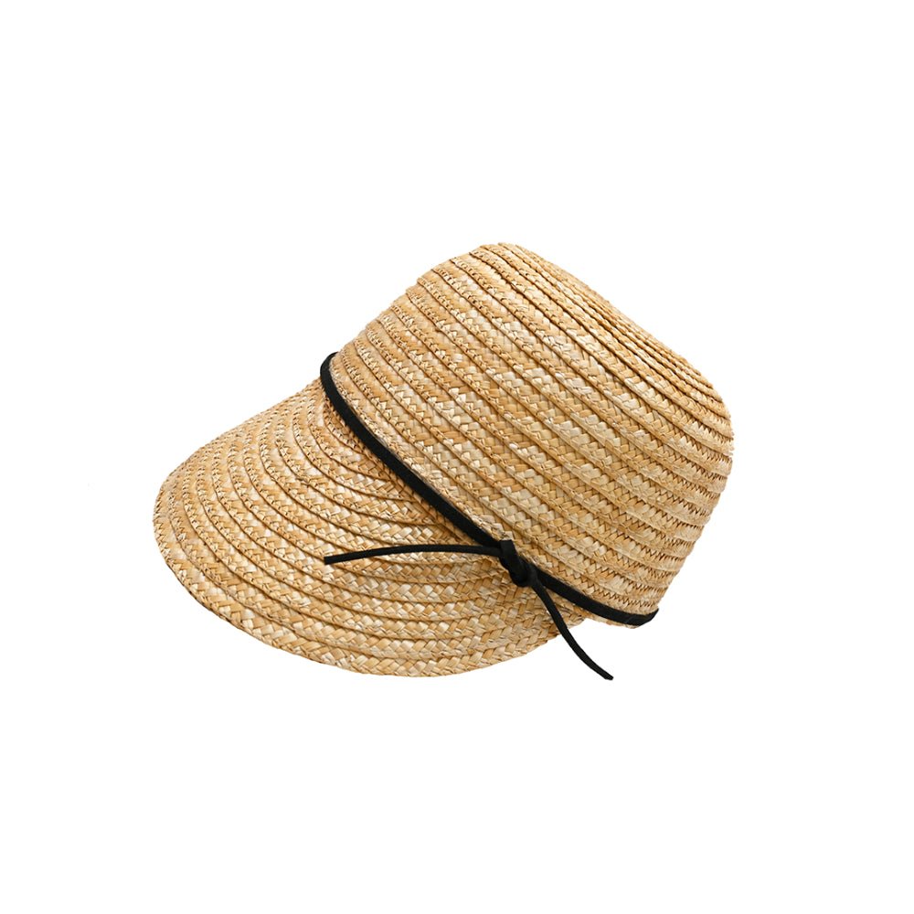 Mediterranean Straw Cap | Lightweight Summer Cap For Travel & Outdoor – Womens Hat on Brown Living™. SKU: MBNL004008. Img 3.