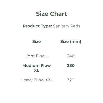 Medium Flow Menstrual Pads | Pack of 18 – Sanitary Pad on Brown Living™. SKU: PPMF18. Img 5.