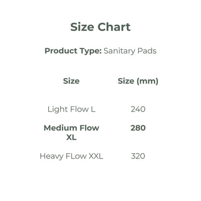 Medium Flow Menstrual Pads | Pack of 18 – Sanitary Pad on Brown Living™. SKU: PPMF18. Img 5.