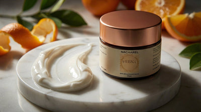 Meena Vitamin C Face Cream | Brightening & Radiance Skincare – Face Cream on Brown Living™. SKU: NCH031. Img 1.