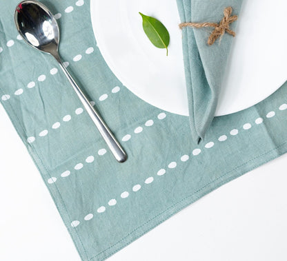 Meethu Hemp Fabric Premium Table Linen Set – Gift Giving by Pravaah India available on Brown Living™. 6 . SKU: PRA036_TLS_6. Img 11.