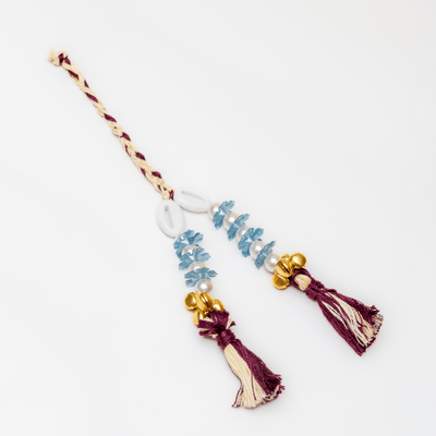 Mehar Rakhi | Handmade Designer Rakhi for Raksha Bandhan – Rakhi on Brown Living™. SKU: AM-RAK-Mehar. Img 3.