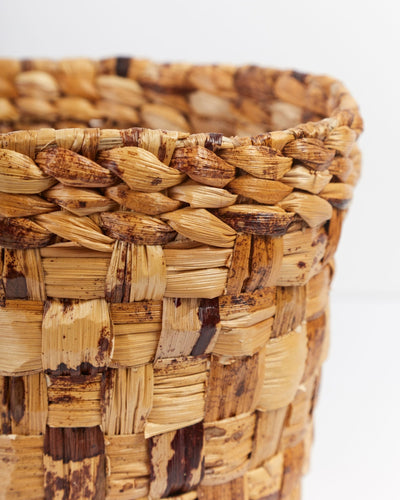 Meira - Multi-Utility Banana Fiber Basket – Baskets & Boxes on Brown Living™. SKU: S-010BL. Img 2.