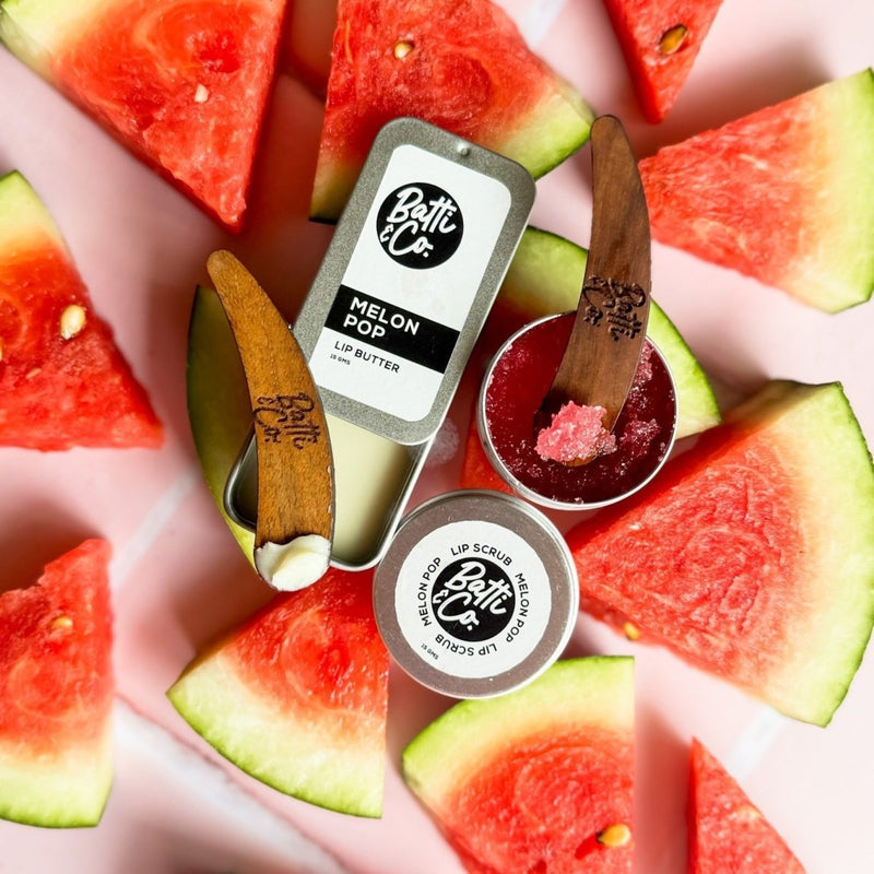 Melon Pop Lip Care Duo - Fresh & Revitalizing Lip Treatment | Verified Sustainable by Brown Living™