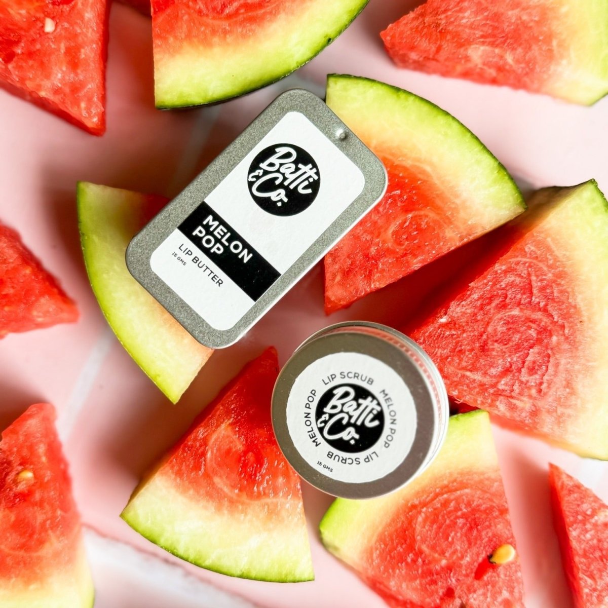 Melon Pop Lip Care Duo - Fresh & Revitalizing Lip Treatment | Verified Sustainable by Brown Living™