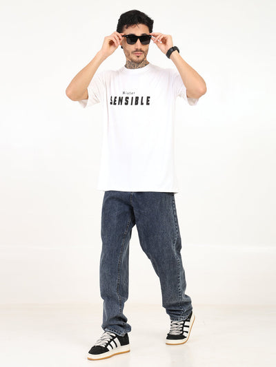 Men Oversized Bamboo T-Shirt – Soft, Breathable & Sustainable Fit – Mens T-Shirt on Brown Living™. SKU: M-LAZY-BETRY-WHIT-S. Img 21.