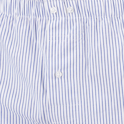 Men’s Boxer Set White Stripe Print | Pack Of 3 – Mens Shorts on Brown Living™. SKU: ARZIKI011-WHITE-STRIPE-PRINT-M. Img 6.