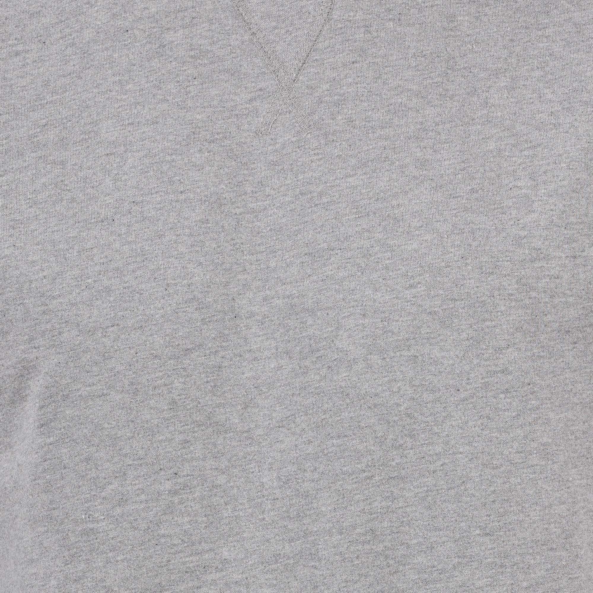 Men’s Grey Melange Pullover Sweatshirt | Everyday Comfort – Mens Trousers on Brown Living™. SKU: ARZIKI56-GREYMELANGE-M. Img 5.