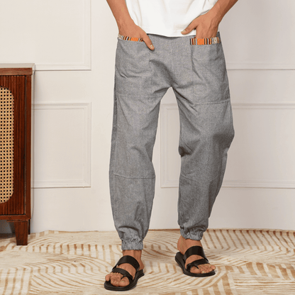 Men's Hopper | Grey | Fits Waist Sizes 28 to 38 Inches – Mens Pyjama by Hope - House of Pure Eco available on Brown Living™. . SKU: HOP - AT23. Img 5.