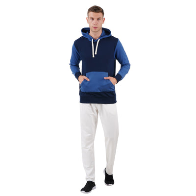 Men’s Navy Pullover | Comfortable Everyday Knitwear – Mens Trousers on Brown Living™. SKU: ARZIKI2-NAVY-M. Img 4.