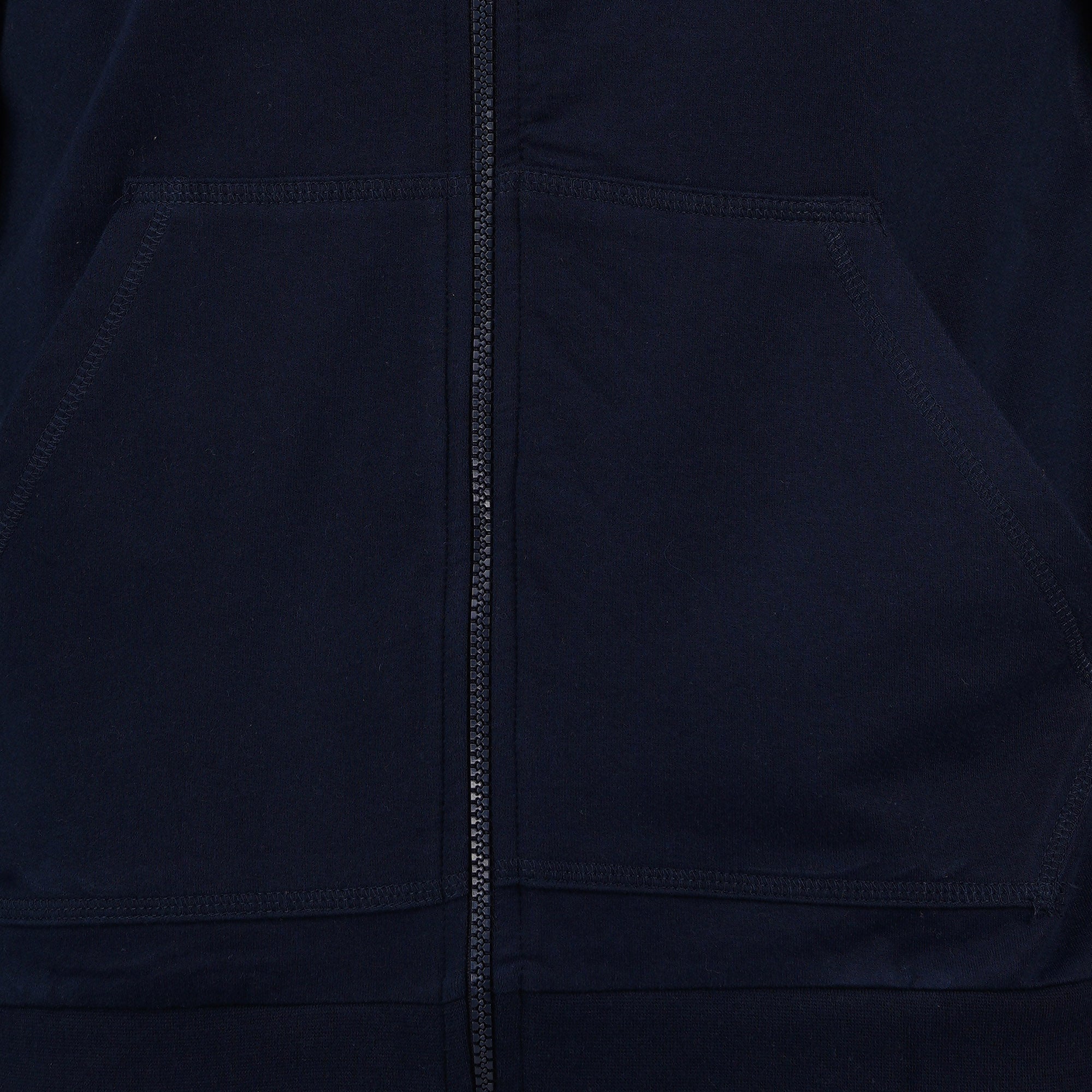 Men’s Navy Zipper Hoodie | Comfortable Everyday Layer – Mens Trousers on Brown Living™. SKU: ARZIKI59-NAVY-M. Img 6.