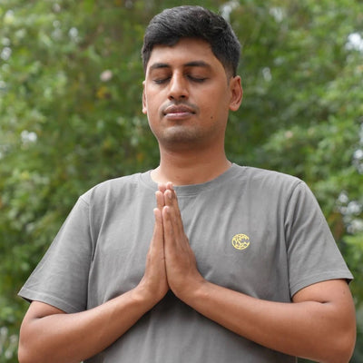 Men’s Organic T-Shirt – Plant Dyed, 0 Toxin, Anti - Microbial & Healthy – Mens T-Shirt on Brown Living™. SKU: BVM013BM. Img 6.