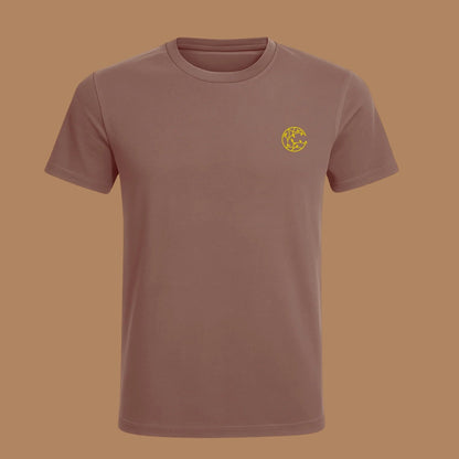 Men’s Organic T-Shirt – Plant Dyed, 0 Toxin, Anti - Microbial & Healthy – Mens T-Shirt on Brown Living™. SKU: BVM013BM. Img 4.