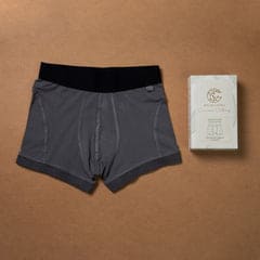 Men’s Organic Trunks –Plant - Dyed, Anti - Microbial, 0 Toxins (Pack of 1) – Mens Underwear on Brown Living™. SKU: BVM006IGS. Img 3.