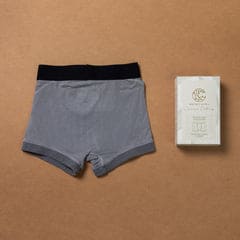 Men’s Organic Trunks –Plant - Dyed, Anti - Microbial, 0 Toxins (Pack of 1) – Mens Underwear on Brown Living™. SKU: BVM006MGM. Img 14.