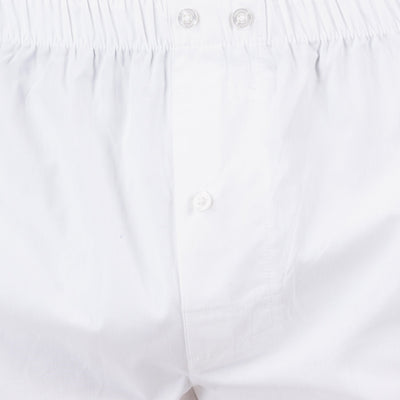 Men’s White Boxer Set | Pack Of 3 Comfortable Fit – Mens Shorts on Brown Living™. SKU: ARZIKI008-WHITE-M. Img 6.